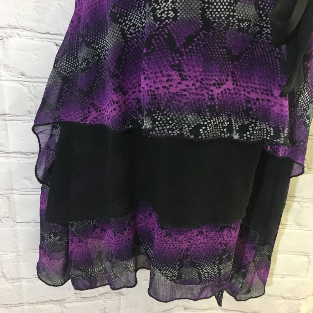 Dsigned by Disney Girls Snakeprint Dress Size Medium 10-12 - Picture 5 of 8